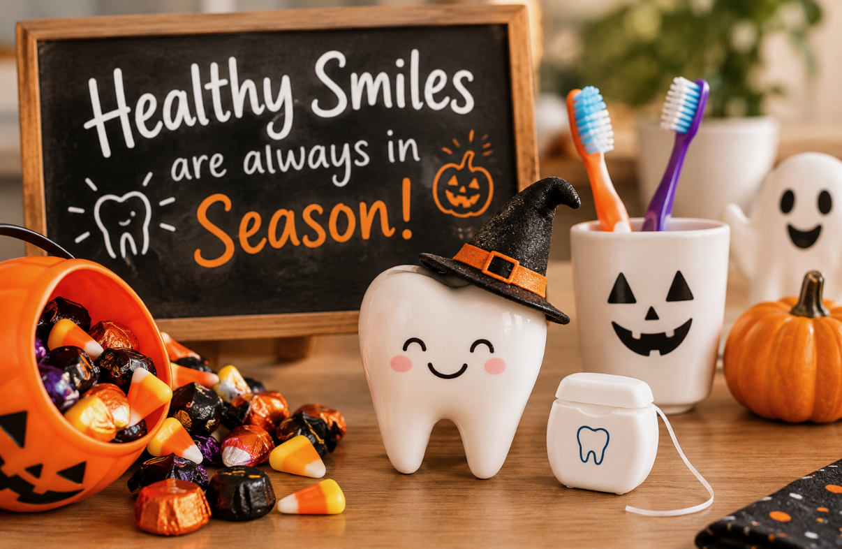 🎃 Trick or Treat? Give Your Teeth a Treat, Too!